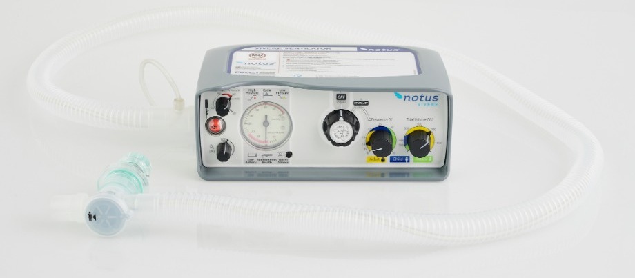 NOTUS Vivere is an emergency ventilator built in response to the national fight against COVID-19